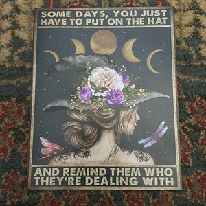 8 x 10 Witchy Woman Moon Phases Original Artwork Print 🧙